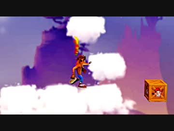 【クラッシュバンディクー】ブッとび３段もり！の１をプレイする part１５【実況】