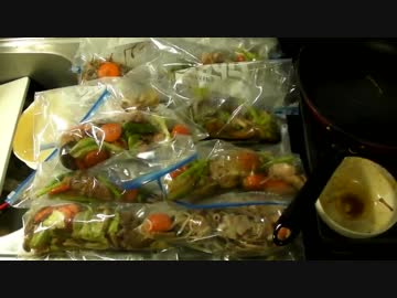 夜勤用のお弁当のおかず９食分を作ってみた