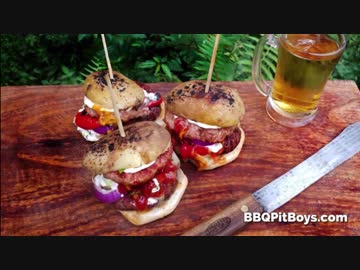 ビーフ＆ポークチリポテトバーガー