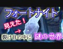 【フォートナイトバトルロイヤル】見えた!"裂け目の中に謎の世界"【Fortnite】