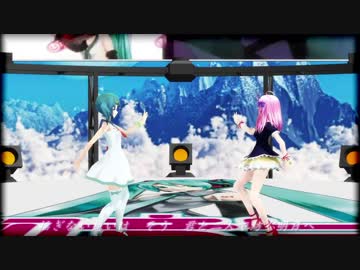 MMD/UTAUカバーPromise闇音レンリと雨歌エル　UTAUのお仕事