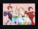 【APヘタリアMMD】キッチンはマイステージ【メシウマ組】