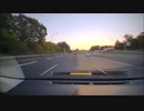 高速車載その13-夕暮れ時の名神高速（休日編）