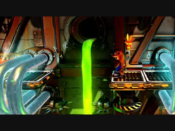 【クラッシュバンディクー】ブッとび３段もり！の１をプレイする part１６【実況】