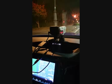 【夜間走行撮影】GoPro対AS300