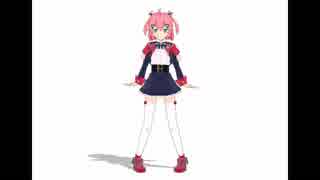 【MMDモデル配布】シラカベ ミオ