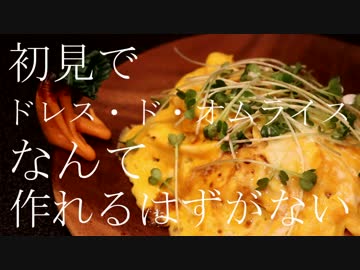 全く参考にならないし失敗したドレス・ド・オムライス