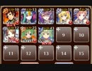 魔王軍幹部決定戦 極級　放置【千年戦争アイギス 救世主+未覚醒イベユニ白以下】