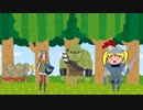ゴブスレのアニメに全然違う反応を見せるアイドル部+茶番コント