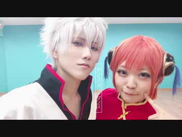 【踊ってみた】銀時と神楽でダンスロボットダンス【銀魂】