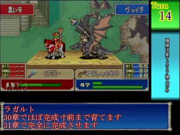 ファイアーエムブレム烈火の剣ヘクハー　全員育てて評価S を目指す　29章-2