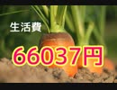 10月の生活費は66037円と安かった。君は自分の使ってるお金は把握してる？