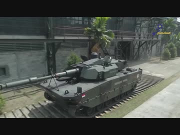 インドネシアの新型中戦車「ハリマウ」PV