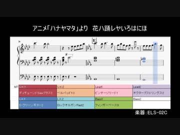 【弾いてみた】花ハ踊レヤいろはにほ【エレクトーン】