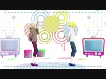 【にじさんじMMD】オツキミリサイタル【着替え+鈴木勝☪卯月コウ】