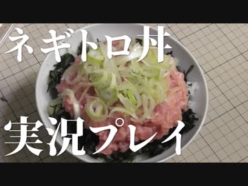 ネギトロ丼　実況プレイ