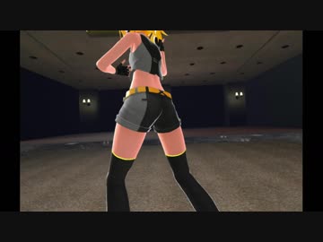 【DIVA X】リンちゃんの尻をひたすら追いかける ブラックスターver.