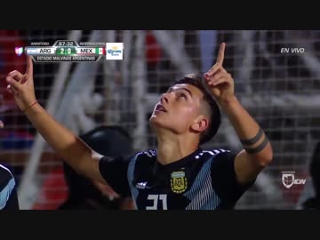 2連戦② 《親善試合》 アルゼンチン vs メキシコ （2018年11月20日）
