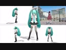 【途中】ミクに「メランコリック * C.S.Portリアレンジ *」を１番まで踊ってもらいました【経過】