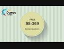 98-369 Cloud Fundamentals Dumps Questions with 39 Q&As