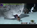 【テスト投稿】mhxx 集会所特殊許可LV3大雪主ウルクスス戦 裸ハンマーぼっち縛り１／２