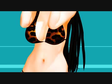 【MMDアズレン】豹水着の愛宕と高雄さんがプールでヒビカセ！（１０８０P対応）