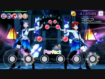 【ミリシタ実況 part17】失敗したら10連ガシャ！初見フルコンボチャレンジ！【ハーモニクス】