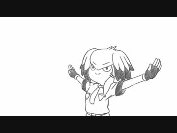 【手描き】ハシビローリンガール転がってみた