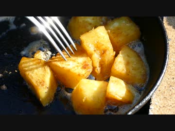 サツマイモ、バターで焼いてみた！【キッチン・ガーデン #14】