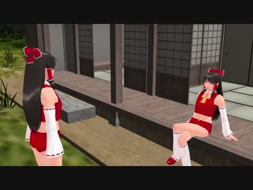 【東方ニコ童祭DE嘘予告】東方霊夢変【そばかす式紙芝居】