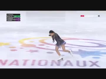 【ユーロスポーツ版】GP第6戦フランス杯 フリー演技 紀平梨花  連覇 【日本の凄い奴】