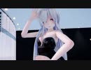 【MMD】Girls「Black dress黒のワンピース 弱音ハクHaku」