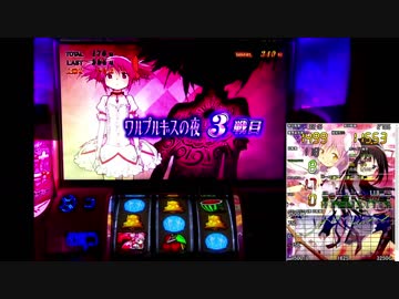 【パチスロ実機】まどか☆マギカ２【ワルプルギスの夜で事故らせたい①】