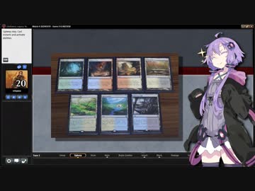 【MTG】結月ゆかりのミラクル解説ラジオ #4ターン目の前編【レガシー】