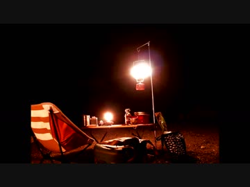 【カブ】河原でソロキャンプ【CAZUキャンプ場】