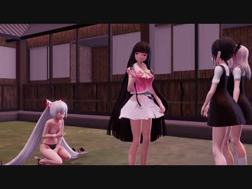 かぐや様と藤原さん[R18MMD]