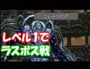 【PS版FF9】レベル１でラスボス戦【やり込み】