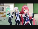 【MMD艦これ】海風・山風・江風で恋のヒメヒメぺったんこ！【ｴﾄﾛﾌﾁｬﾝもいるよ】