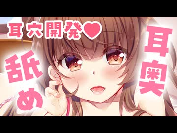 ぐっぽり耳奥まで舐めつくして耳穴開発…♥彼女の甘々耳舐め癒され音声【ASMR】