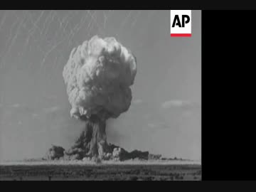 豪州マラリンガ実験場での英国の核実験報道(1957)