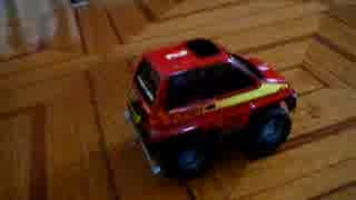 ミニ四駆○ホンダ・シティターボ○TAMIYA 旧キット 走らせた②
