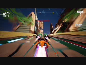 Redout: [Career12(II-1)] "Calima Challengeカリマチャレンジ" 超Pure Sulha, No Powerups, No Boost, No Retry