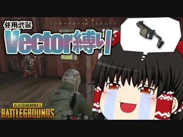 【PUBG】使用武器"1種類"縛りプレイ【ゆっくり実況】#10