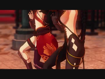 【Ray-MMD】トゥーンな康熙ちゃんと秀吉ちゃんでHYBRID