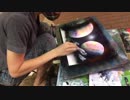 【職人技】超幻想的な惑星をスプレーで描いたった
