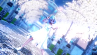 【MMD】『愛言葉Ⅲ』by Tda式 初音ミク ショート髪ワンピース