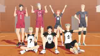 【MMDHQ!!】神のまにまに【赤葦誕】