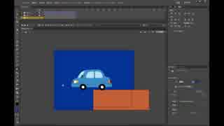 絵が描けなくてもできるAdobeAnimateCC講座No.6_四角ツールと円ツール