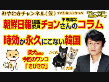 時効が永久にこない韓国と「朝鮮日報」の論説委員さんのコラム｜みやわきチャンネル（仮）#294