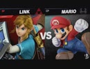 【スマブラSP】リンク(BotW) VS マリオ(LV9CPU)